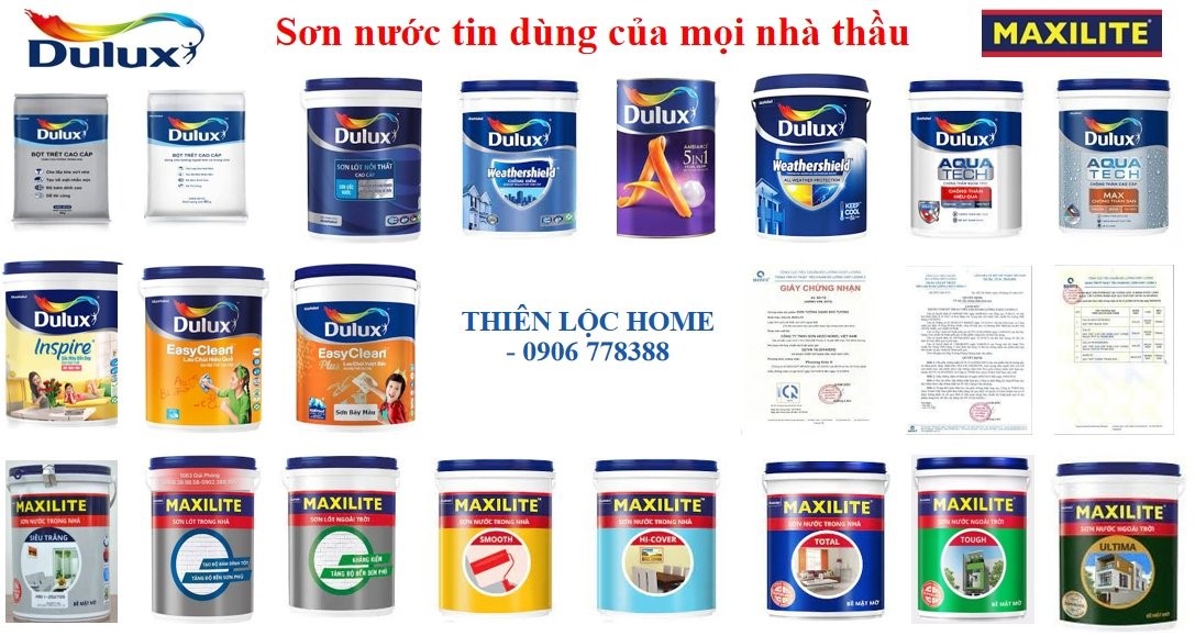 Tổng quan Dulux - Maxilite 